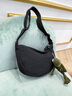 爱情海帆布包包女包斜挎包单肩饺子包手机包生日礼物高级感送女友老婆 【黑色】小众大容量实用 学生运动通勤轻奢ck风简约潮流 实拍图