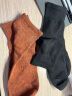 橙子工坊（2双装）长袜子女春夏中筒袜春秋款ins潮堆堆袜日系秋天 2双混色 均码 实拍图