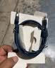 贝尔金（BELKIN） USB-IF认证Type-C轻柔编织快充线适用于苹果iPhone 15 Pro Max车载CarPlay充电数据线 A转Lightning 1米 蓝色 实拍图