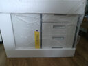 信京办公文件柜铁皮柜矮柜抽屉员工档案资料柜储物柜高580偏四抽灰框 实拍图