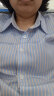 LOVER RUCCI法国新款2023春气质真丝衬衫女长袖高级感条纹衬衣桑蚕丝上衣 蓝色 条纹 L 适合110-120斤 晒单实拍图