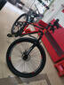 凤凰（Phoenix）山地自行车成人男女学生青少年减震变速越野公路通勤车山地车 26寸黑红辐条轮 30速数字指拨（前中后全轴承） 实拍图