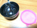 德国博夫曼bauformat304不锈钢碗宝宝吃饭碗家用汤碗甜品儿童韩式深碗带盖碗 儿童碗12#+粉盖 实拍图
