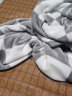 foojo毛毯午睡毯法兰绒床罩毯子两用空调毯办公毯子方格150*200cm 实拍图