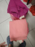 红蜻蜓 卫衣女秋冬季新款半高领字母长袖t恤打底衫加绒加厚假两件时尚 粉红色加绒 XL 实拍图