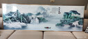 瑞尚（RUISHANG） 新中式客厅装饰画大气山水画横版沙发背景墙画挂画轻奢晶瓷壁画 流水生财 210*70/烤瓷镶钻/适合3m沙发 实拍图