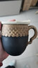 万仟堂（Edenus）龙年生肖龙纹主人杯高档陶瓷功夫茶具茶杯云龙开运 办公杯 黑铁釉 实拍图