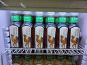 众夏 展示柜冷藏柜饮料柜蔬菜水果鲜花保鲜柜 商用立式冰柜便利店超市冰箱冷饮啤酒柜酒水陈列柜 小单门中国红上压机直冷 实拍图