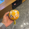 憨憨宠狗狗玩具宠物小狗玩具自己玩解闷耐咬磨牙球比熊柯基泰迪响纸玩具 甩绳足球 黄色【单个装】 实拍图
