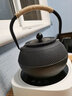 唐丰（TANGFENG）铁壶 铸铁铁壶铸铁茶壶铁壶电陶炉烧水壶围炉煮茶煮水泡茶铁壶 小丁铁壶1.2升 实拍图