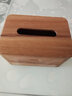 木太祖 实木纸巾盒家用抽纸盒客厅桌面简约纸抽盒车用相思木质收纳盒 相思木-小号纸巾盒 实拍图