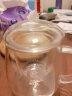 物生物（RELEA）茶杯男女士茶水分离杯玻璃杯带过滤水杯办公泡茶杯子耐高温花茶杯320ML 实拍图