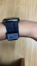 APPLEApple/苹果applewatch9原装手表表带iWatch8耐克运动回环表带ultra2尼龙新品 黑配蓝色(新款) 49/45/44mm表盘 晒单实拍图