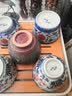 容山堂古脂青花釉里红茶杯陶瓷仿古主人杯鸡缸杯品茗杯个人单杯高档茶具 复古青花釉里红缠枝莲-直壁杯 实拍图