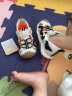 江博士学步鞋 夏季男童学步鞋宝宝凉鞋潮流儿童鞋B14232W003白/黑 24 晒单实拍图