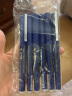 百乐（PILOT）直液式走珠笔中性水笔签字笔 大V7升级版可换墨水胆办公笔 BXC-V5 0.7mm蓝色6支装 实拍图