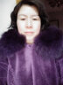 灵范儿颗粒羊剪绒大衣女中长款冬季新款狐狸毛皮毛一体女装皮草外套 紫色 XL 晒单实拍图