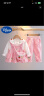 迪士尼（Disney）宝宝春装套装洋气0儿童衣服3小童婴儿潮童装一岁女童春秋装三件套 林 绣花包包三件套浅粉色 90cm 晒单实拍图