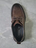 热风男鞋春季新款休闲皮鞋时尚百搭商务潮流一脚蹬爸爸皮鞋 02棕色 40 (250mm) (偏大半码) 实拍图