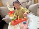 班迪萌（BANDIMENG）婴儿玩具0-3吸盘转转乐投篮叠叠乐早教弹射轨道球男女孩生日礼物 五层萝卜带弹射功能滚球轨道 实拍图