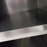不锈钢拉门工作台操作台厨房储物柜商用打荷台面案板饭店切菜桌子 组装款长80宽50高80cm单通+立架 实拍图