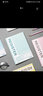 齐心（COMIX）A5作业登记本/家庭作业记录本学生笔记本子文具清风系列30张/12本 C4250配 实拍图