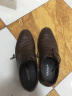 奥康（Aokang）男鞋牛皮皮鞋男士商务正装圆头系带低帮鞋子 棕色（偏大一码） 40 实拍图