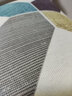 OIMG 纯棉粗布沙发抱枕套不含芯正方形全棉靠垫客厅靠枕套50*50床头靠 水立方 60cm*60cm 枕套 实拍图