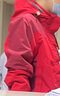 探拓（TECTOP）三合一两件套冲锋衣 加厚防寒保暖女户外登山滑雪外套抓绒内胆  JW7710 女款中国红 M 实拍图