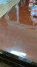 木儿家居 桌布防水防油透明桌垫餐桌垫茶几垫pvc桌布隔热垫水晶板软玻璃 升级无味透明款(厚度1.5mm) 60*120cm 实拍图