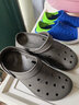 斯凯奇（Skechers）【父亲节礼物】男鞋夏季洞洞鞋踩屎感休闲鞋简约时尚百搭减震凉鞋 卡其色/KHK 41 实拍图