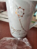 布丁瓷艺 大理石纹北欧ins陶瓷杯子男女情侣水杯星座马克杯带盖勺咖啡杯 双鱼座-普通包装 实拍图