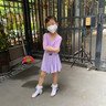 舞诺儿童拉丁舞鞋女童软底中跟初学者练功鞋少儿演出考级比赛跳舞鞋白 (真丝白色)3.5CM中跟(送花边袜) 29 实拍图