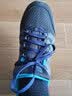 HKNS适配耐克阿迪达斯鞋带NIKE AIR运动鞋帆布鞋男女扁平黑白AJ1鞋带 藏蓝色 120cm（常用6对鞋孔） 实拍图