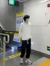 查尔斯桃心卫衣套装男女同款春秋季休闲韩版潮流青年学生两件套 白色 L  实拍图