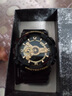 卡西欧（CASIO）手表学生黑金双显多功能运动防水石英表大表盘日韩表送男友礼物 黑金GA-110GB-1A 实拍图