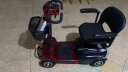 古奇米（GOOCIMI）老年人电动四轮代步车小型可折叠双人接送孩子残疾人买菜车电瓶车 Y6豪华款20AH锂电电池 实拍图