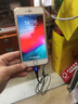 昊微适用苹果6A超级快充数据线iPhone14pro短线13/12/11/XS/XR/SE2/X/8P手机充电线器ipad平板通用加长 墨玉黑【适用苹果智能亮灯数据线】 2米【两条装】 实拍图