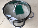 功达 304不锈钢汤锅家用煲汤锅小奶锅煮稀饭锅粥锅复底汤锅蒸锅两用 304高汤锅一个蒸笼 28cm 实拍图