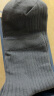 全棉时代袜子男中筒休闲运动透气吸汗棉袜3双装  岩石灰+暗海蓝+棉墨黑 实拍图