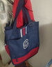 剑桥树书包小学生男孩儿童护脊减负1-3-6年级轻便大容量防水透气双肩包 贵族A款:藏青红大码 实拍图
