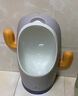 babycare儿童站立式小便斗男宝宝小便器小马桶挂墙式尿尿神器 希瑟紫 实拍图