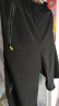 JEEP SPIRIT冰丝七分裤男运动短裤男夏季薄款速干透气休闲裤子男 黑色3XL 实拍图