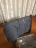 无印良品 MUJI 女式 针织抓绒 拉链开衫 W8AB231 深灰色 M 实拍图