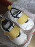 卡特兔学步鞋软底机能鞋秋季网面童鞋女宝宝室内鞋男童幼儿园透气入园鞋 白黄-网布 19 内长12.0cm 脚长11.0-11.5 实拍图
