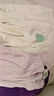 三枪A类抑菌软棉女童学生小高领打底保暖内衣套装 29426D0 浅紫 140 实拍图