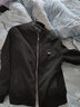 罗蒙棉服男士冬季商务羊毛棉衣立领保暖加厚棉袄外套爸爸装LH21黑色X 实拍图