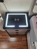 虎牌保险柜家用京东小家智能生态APP智控指纹密码WiFi床头保险箱隐形小型防盗办公珠宝柜 A款-香槟色指纹密码APP智控款 标配(无线充电+三色灯光) 实拍图