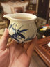 长物居 功夫茶具套装景德镇吴艳青名家手绘青花瓷品茗杯套装茶具泡茶杯 竹报平安盖碗款 实拍图