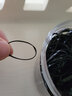 伊洛芙一次性橡皮筋女童宝宝发圈不伤发头饰品儿童小女孩头绳 L12#普通纯黑色一盒 实拍图